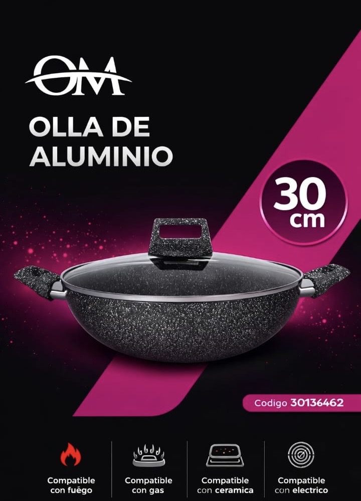 OLLA DE ALUMINIO 