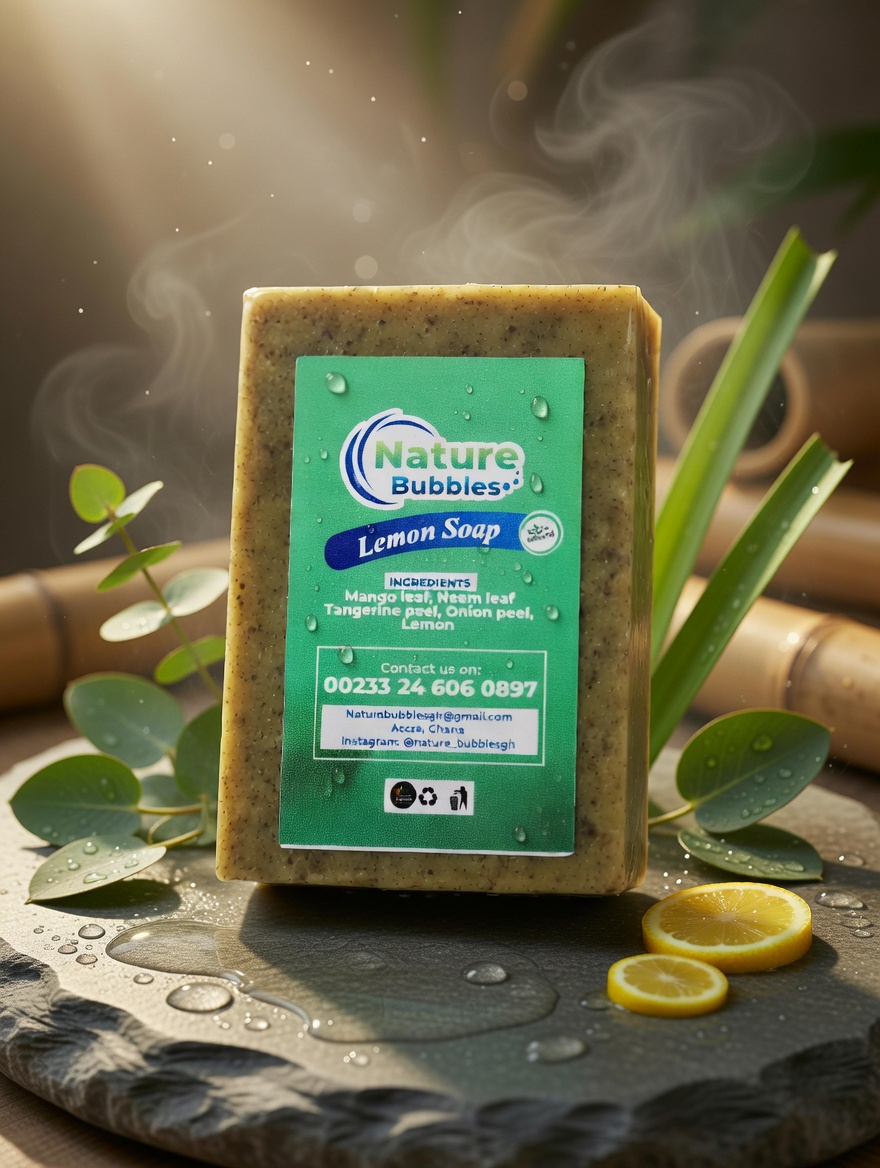 Nature Bubbies Lemon Soap