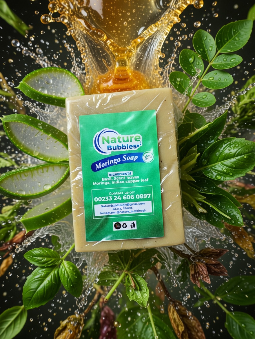 Nature Bubbles Moringa Soap