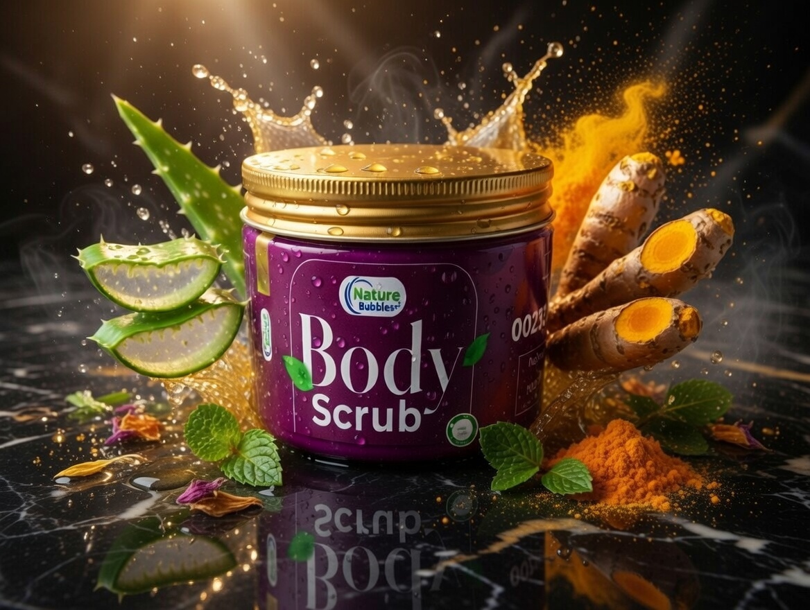 Nature Bubbles Body Scrub