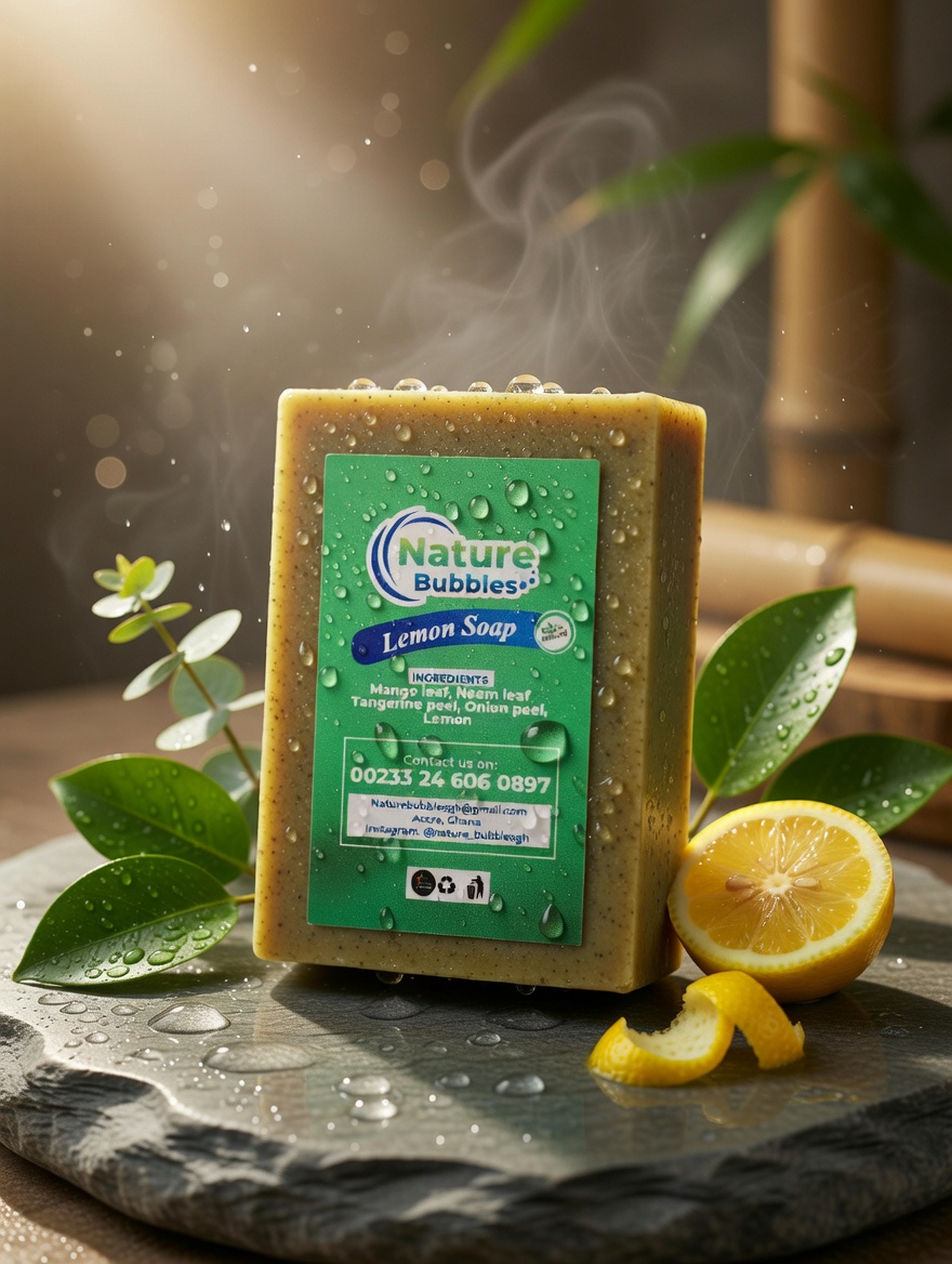 Nature Bubbies Lemon Soap