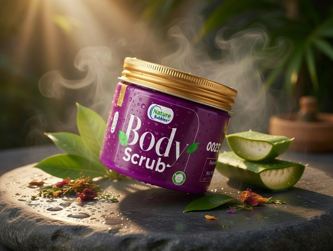 Nature Bubbles Body Scrub