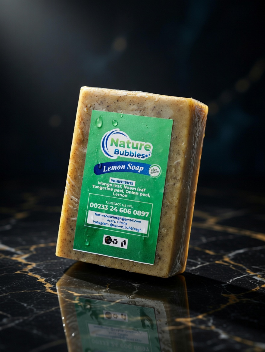 Nature Bubbies Lemon Soap