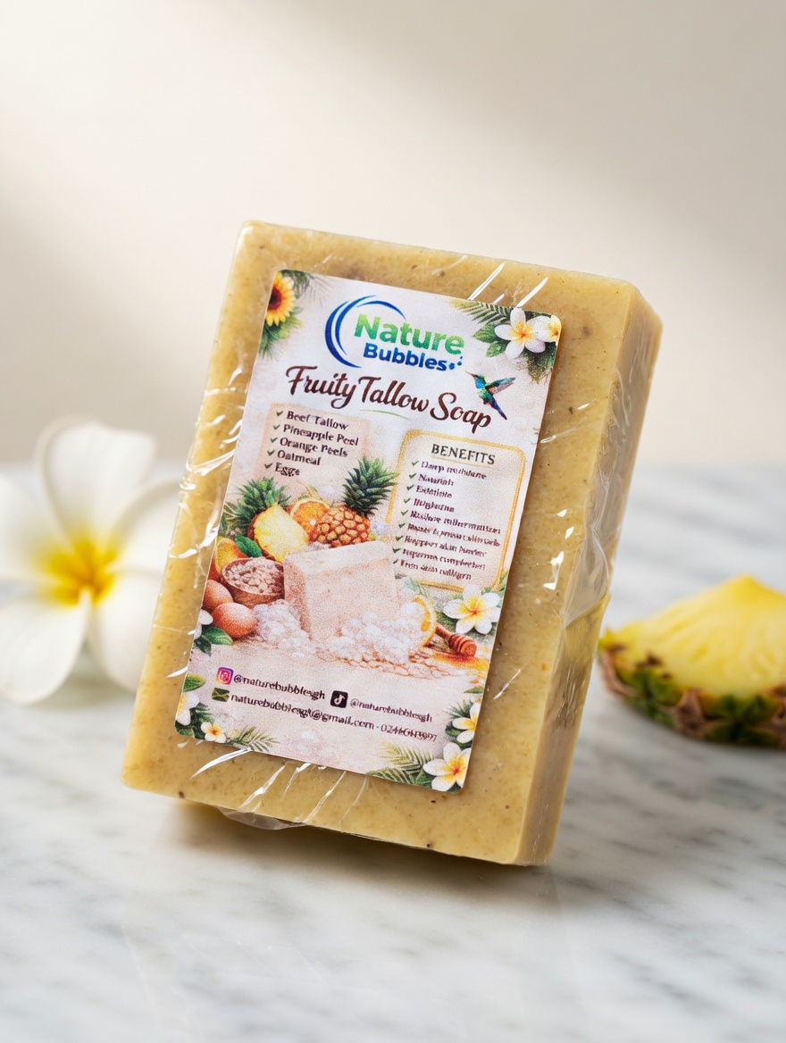 Fruity Tallow Soap