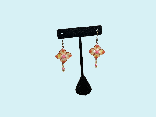 Colorful Geometric Drop Earrings