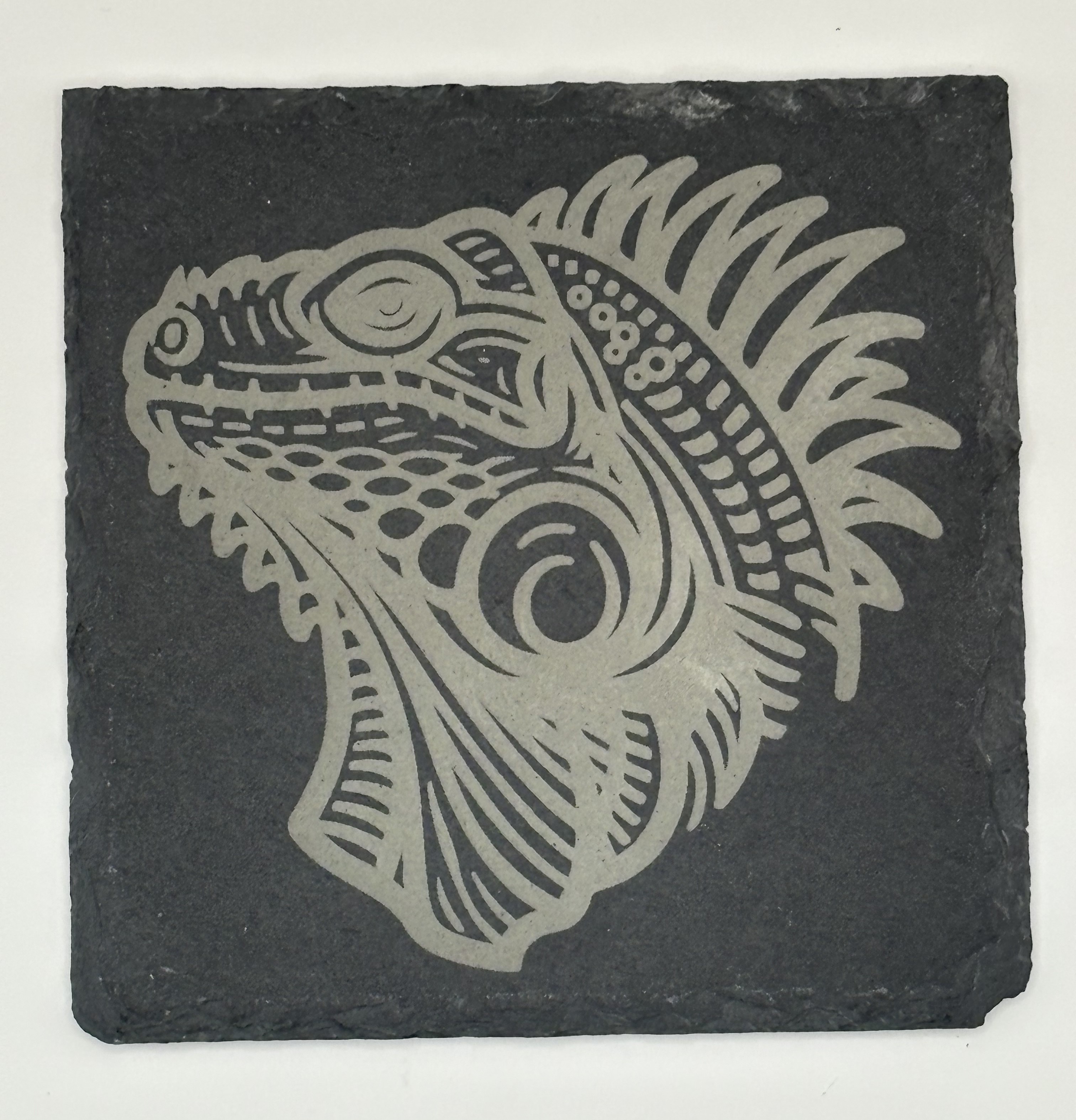 Wildlife series - Iguana Coasters (Slate, set of 4)