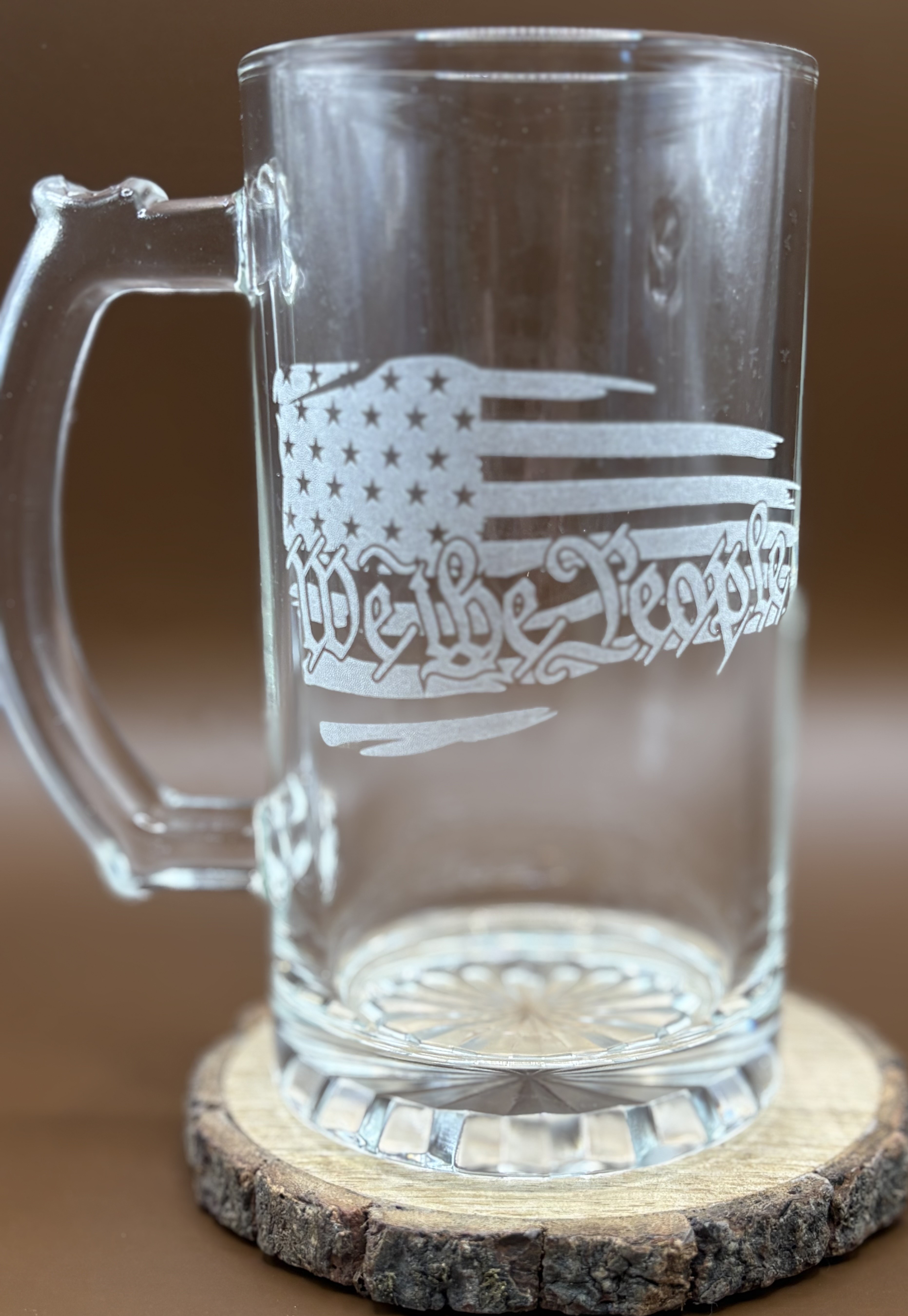 Custom 16oz Glass Beer Mug