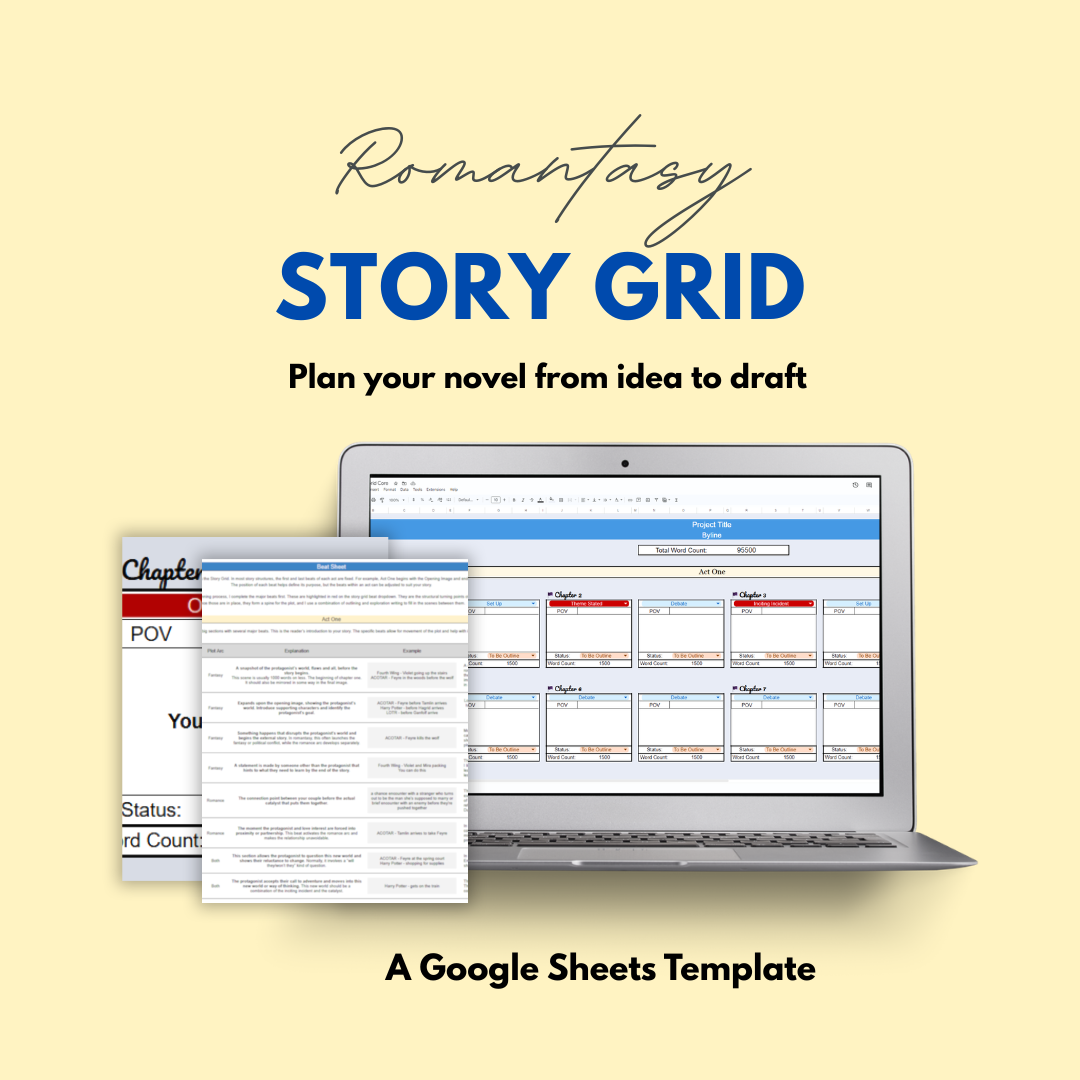 Romantasy Story Grid Core - Novel Length