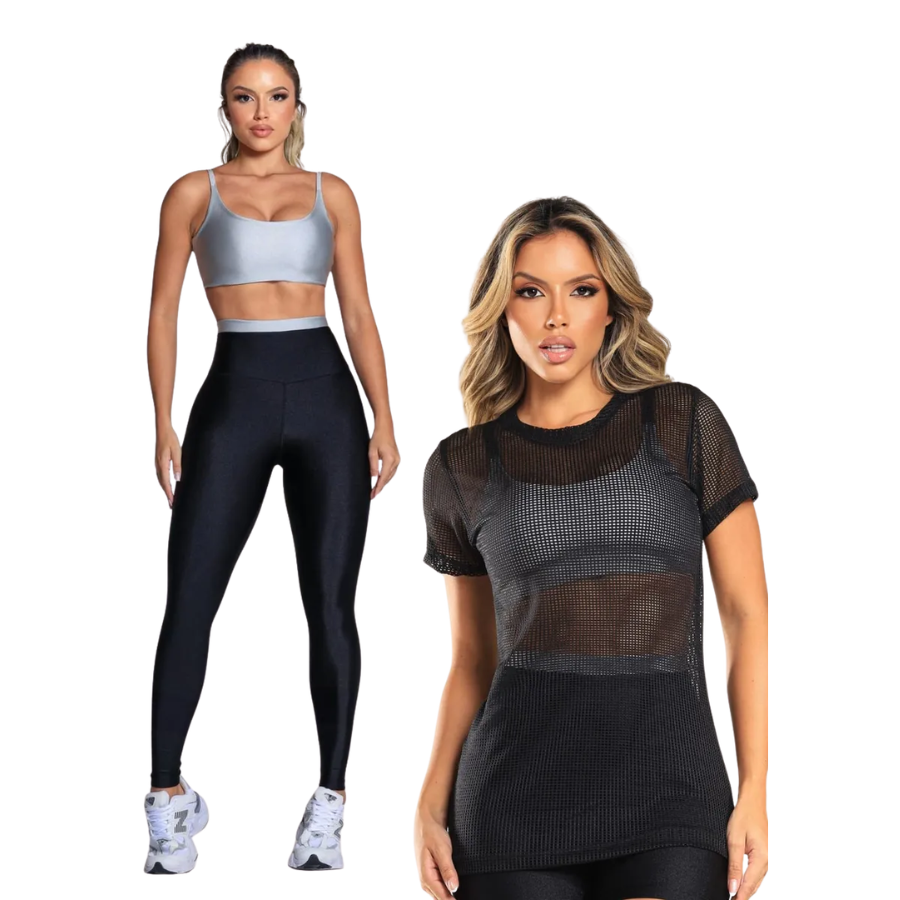 Conjunto Fitness 3 Peças
