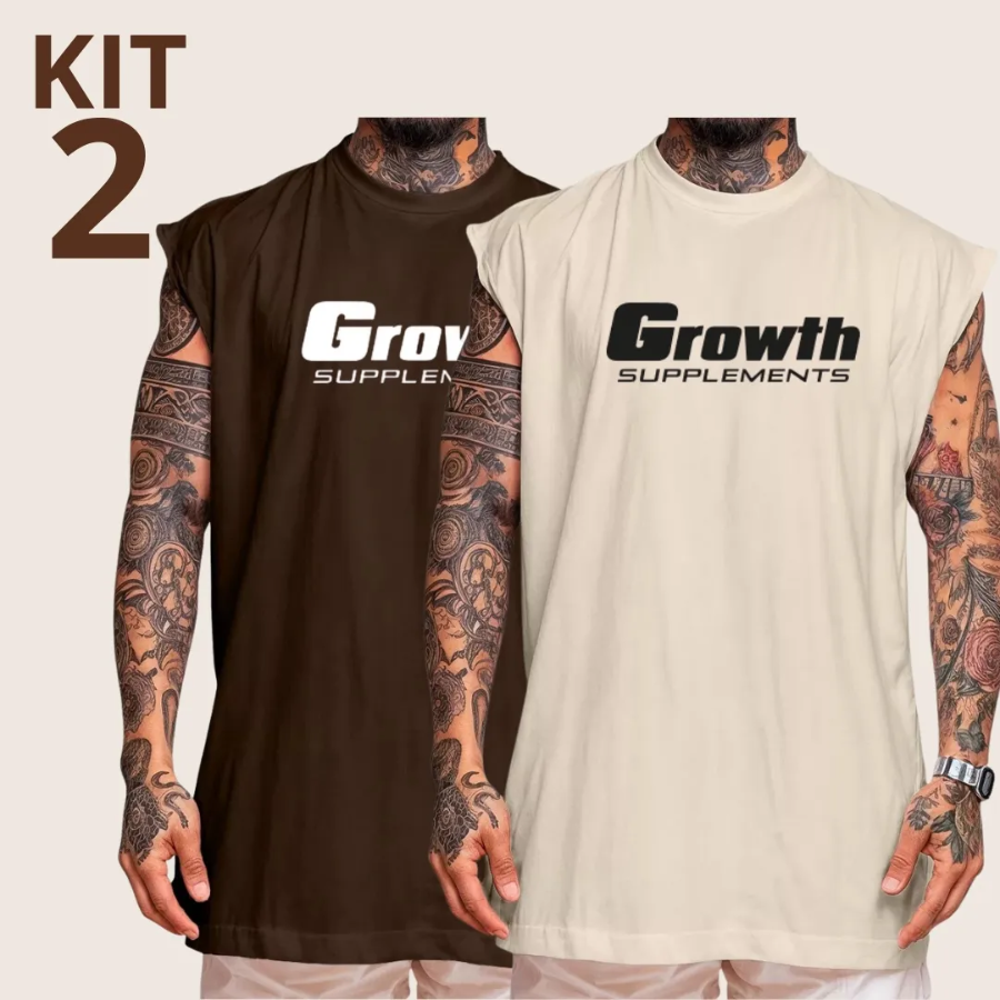 2 Camisetas Algodão Treino Academia Musculação Bodybuilder