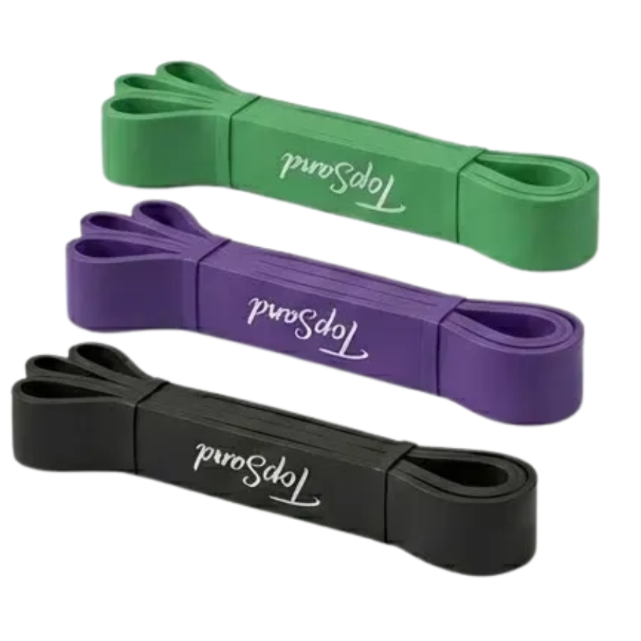 Kit 3 Super Band De Resistência Topsand Activewear
