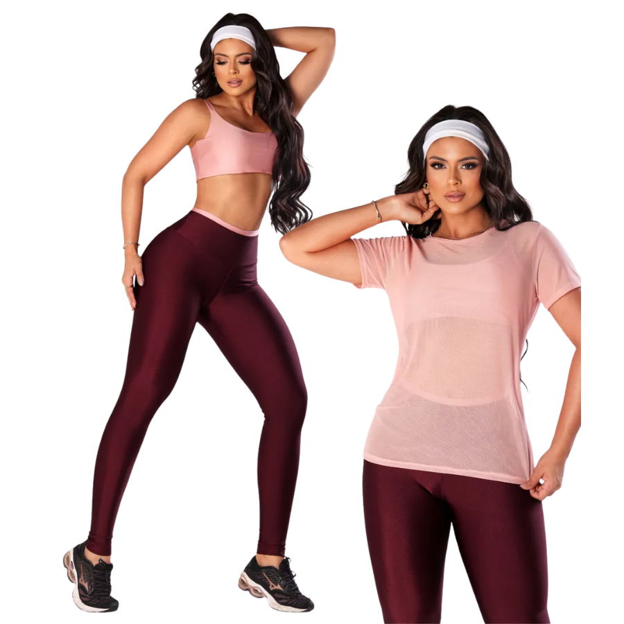 Conjunto Fitness 3 Peças