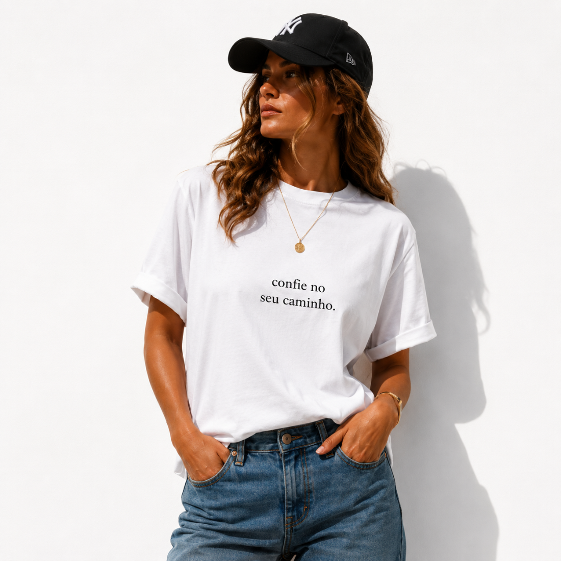 Camiseta Personalizada "Confie no seu caminho"