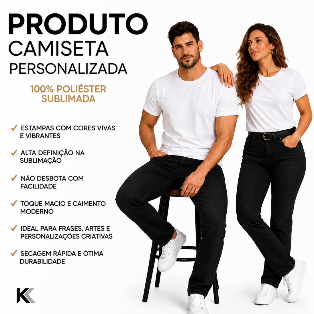 Camiseta Personalizada "Silêncio também impõe respeito"