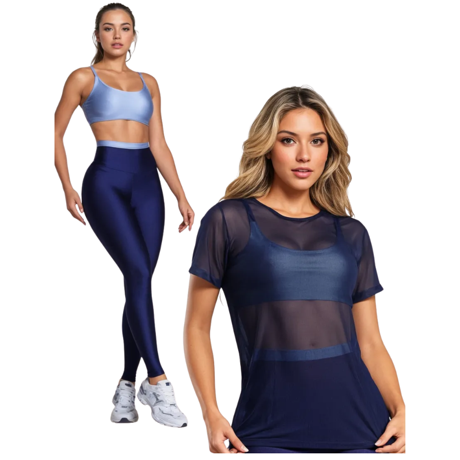Conjunto Fitness 3 Peças