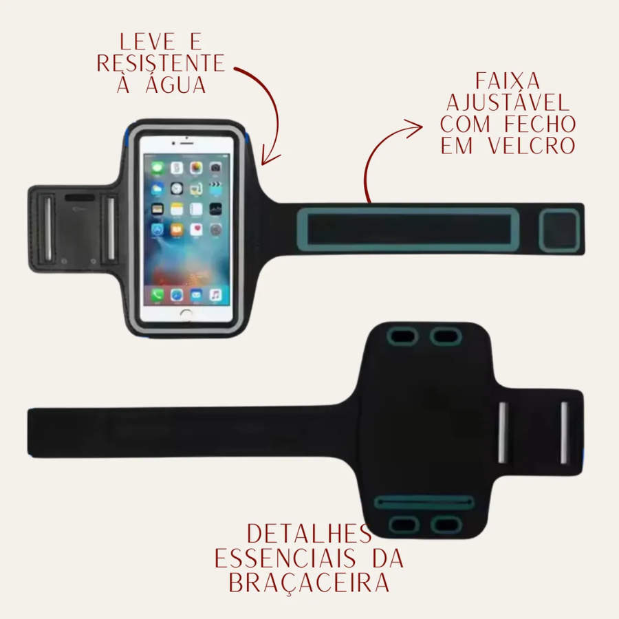 Kit 2 Braçadeiras Fit QUBCCUM