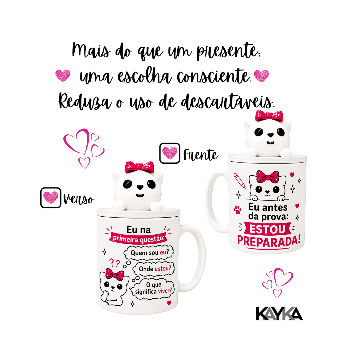 Kayka Colecionáveis - Eu Antes da Prova : Estou Preparada