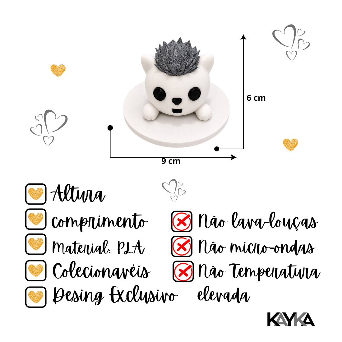 Kayka Colecionáveis - Café Protegido Por Esta Fera