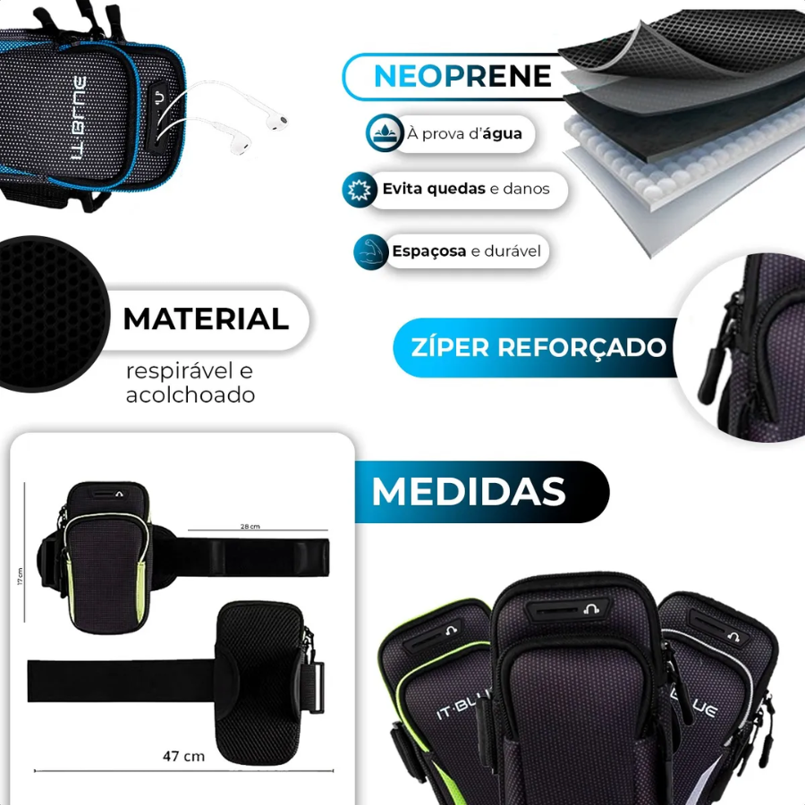 Braçadeira Suporte IT-BLUE