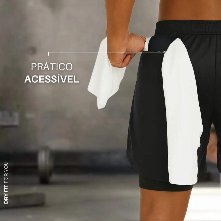 Bermuda Dupla Masculina 