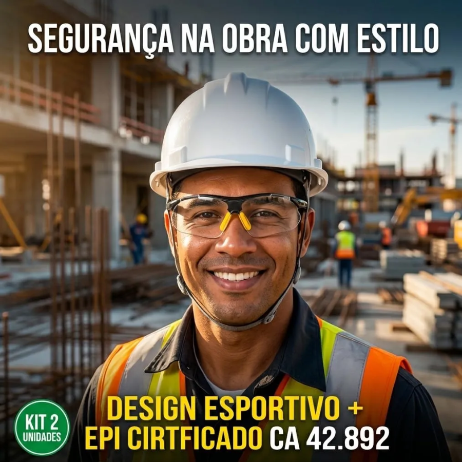 Kit 2 Oculos Proteção 