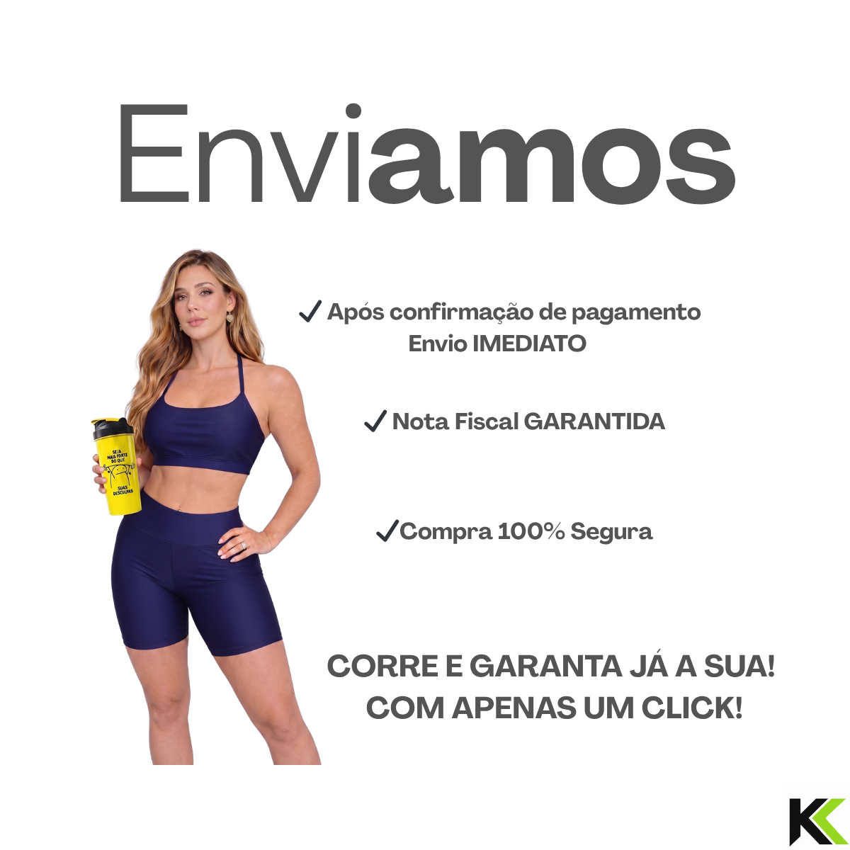 Conjunto Top Short Azul Marinho