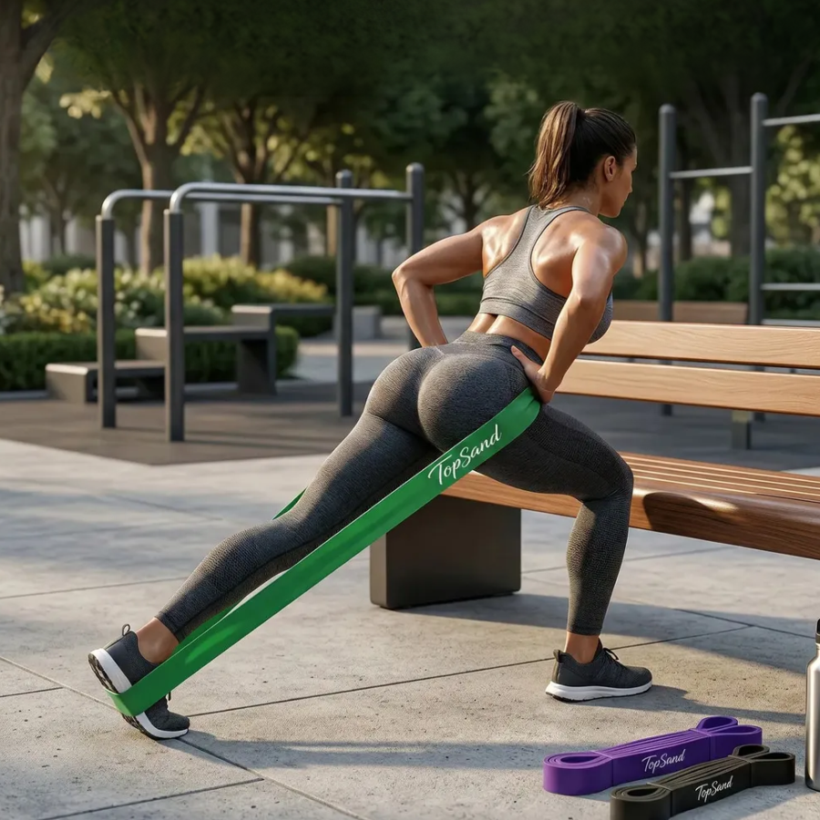 Kit 3 Super Band De Resistência Topsand Activewear