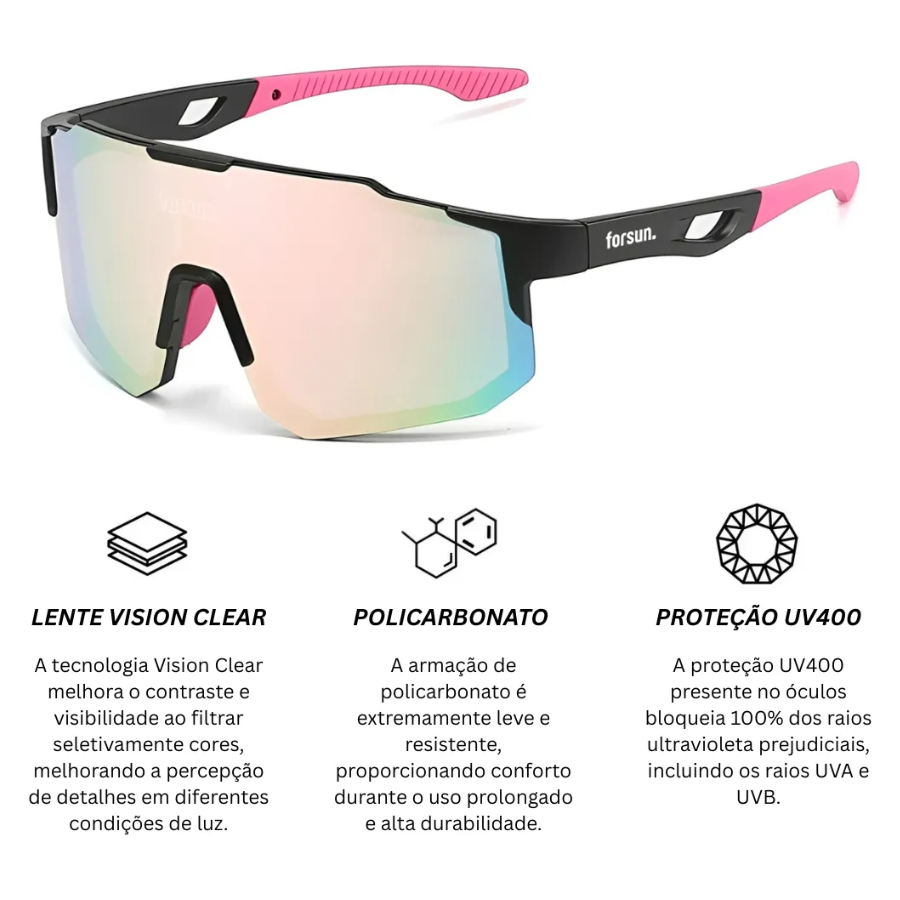 Óculos Esportivo Movement Forsun