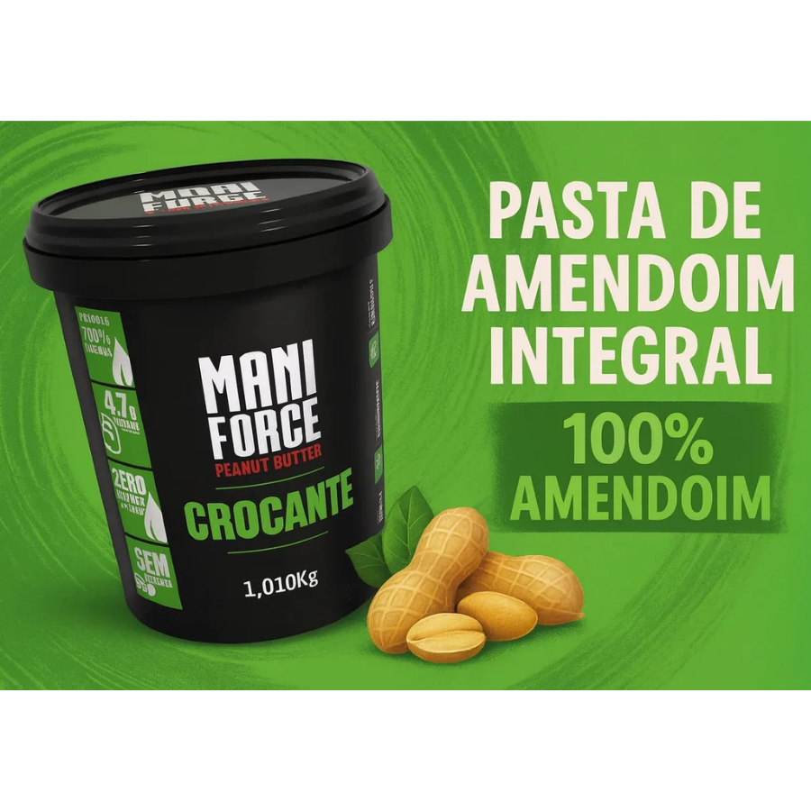Maniforce Pasta De Amendoim 