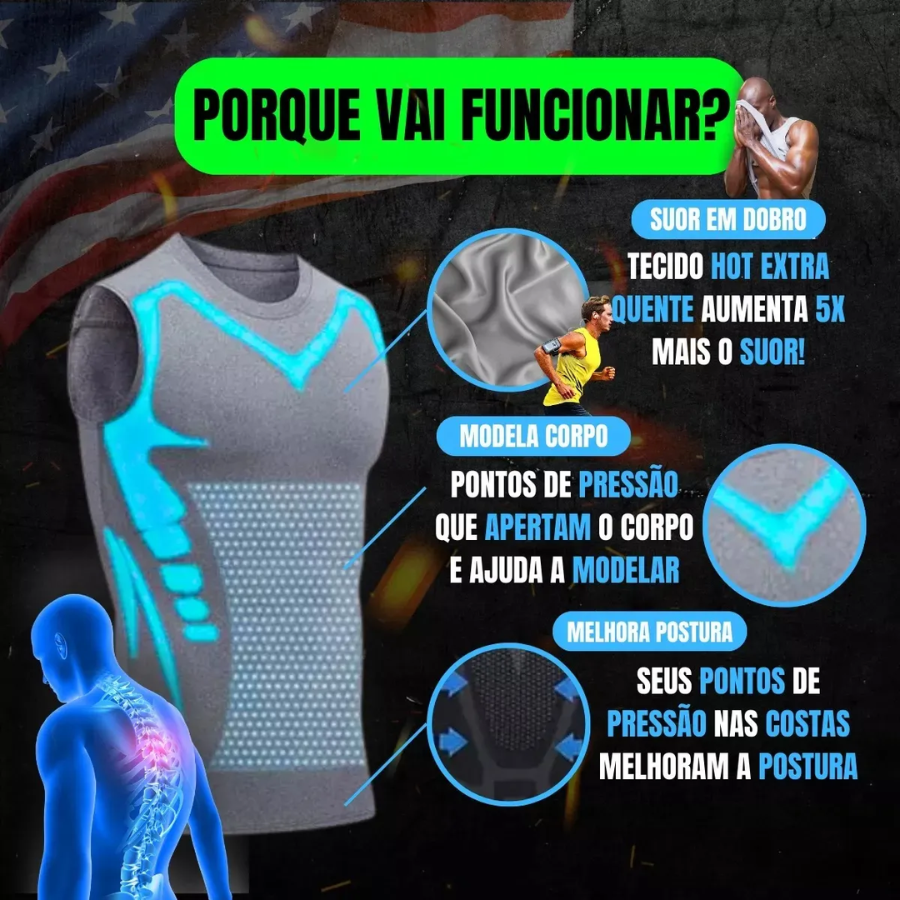 Colete Modelador Iônico 