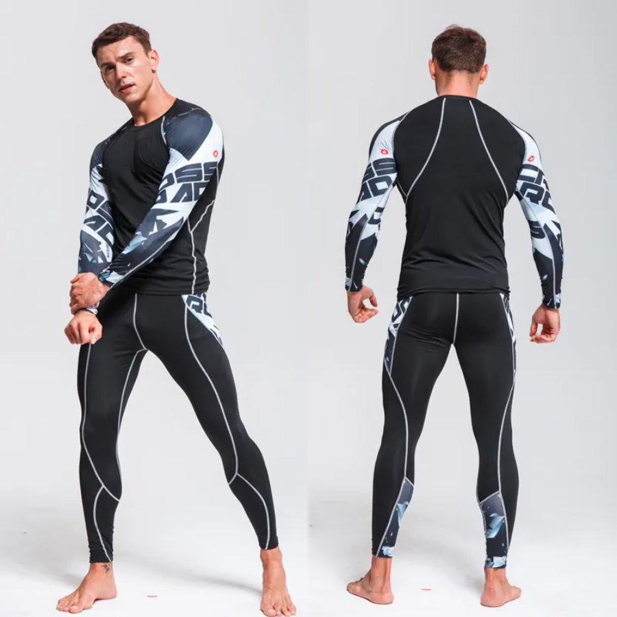 Roupa Compressão Corrida Masculina 