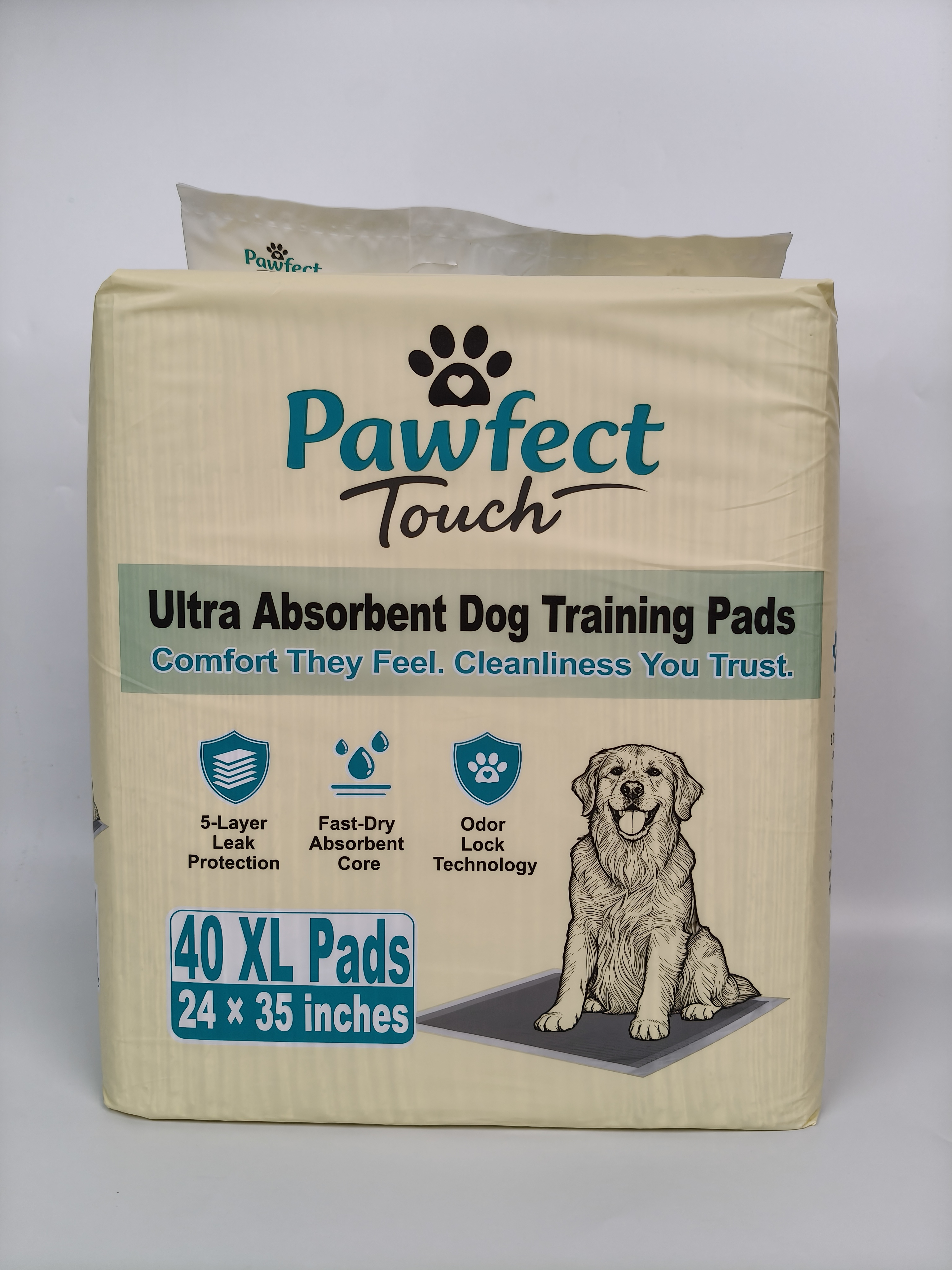 Pawfect Touch Ultra Absorbent Dog Training Pads (40 pads)