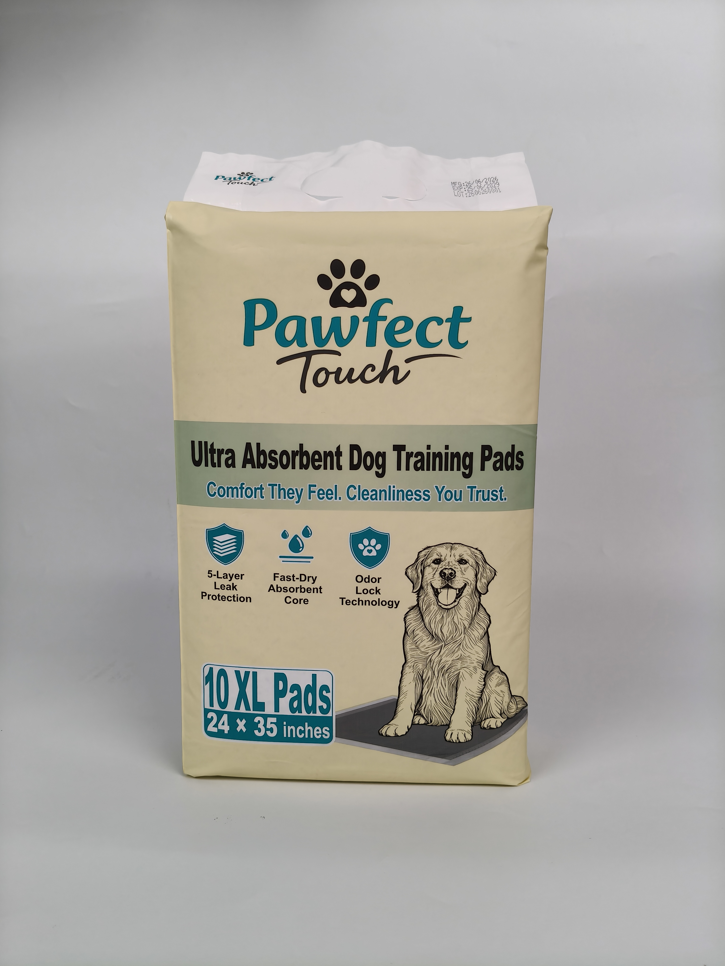 Pawfect Touch Ultra Absorbent Dog Training Pads (10 pads)