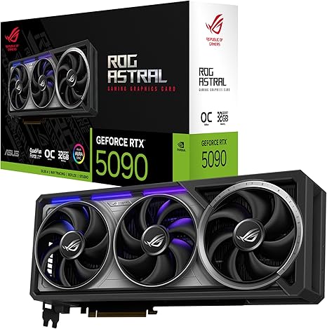ASUS ROG Astral GeForce RTX 5090 OC Edition Graphics Card, NVIDIA
