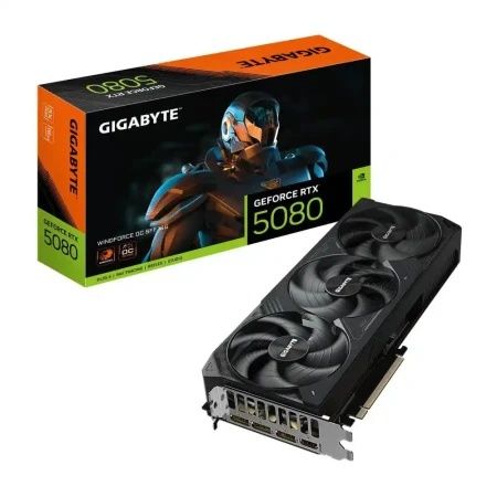GIGABYTE GeForce RTX 5080 WindForce OC£ØGV?N5080WF3OC?16GD£¬16GB GDDR7£©