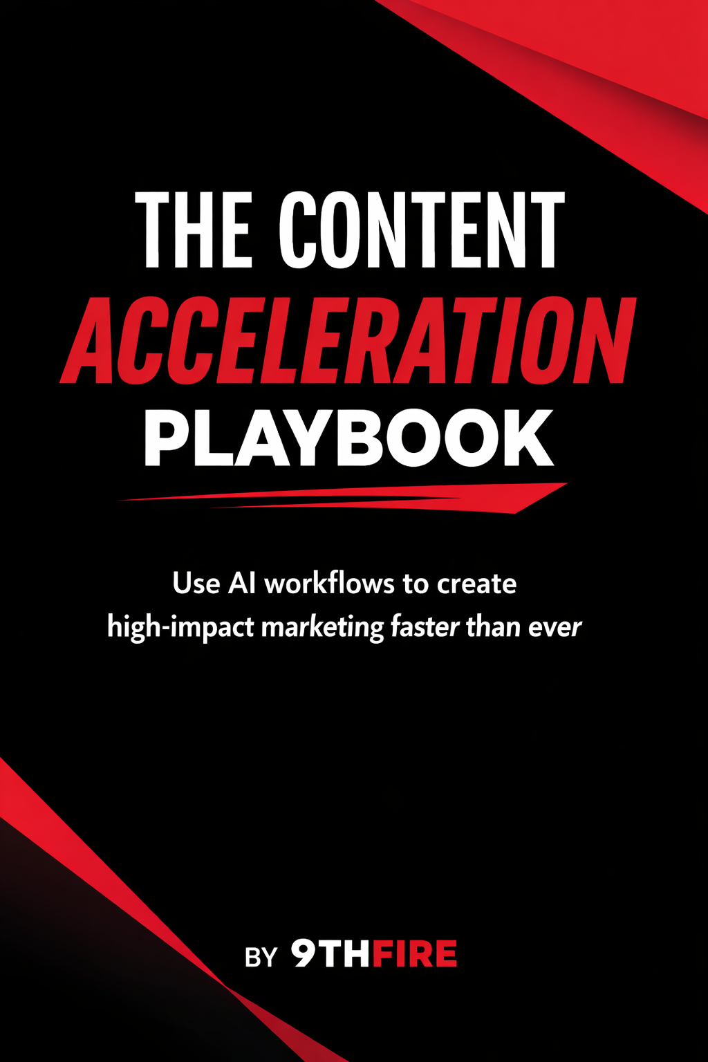The Content Acceleration Playbook