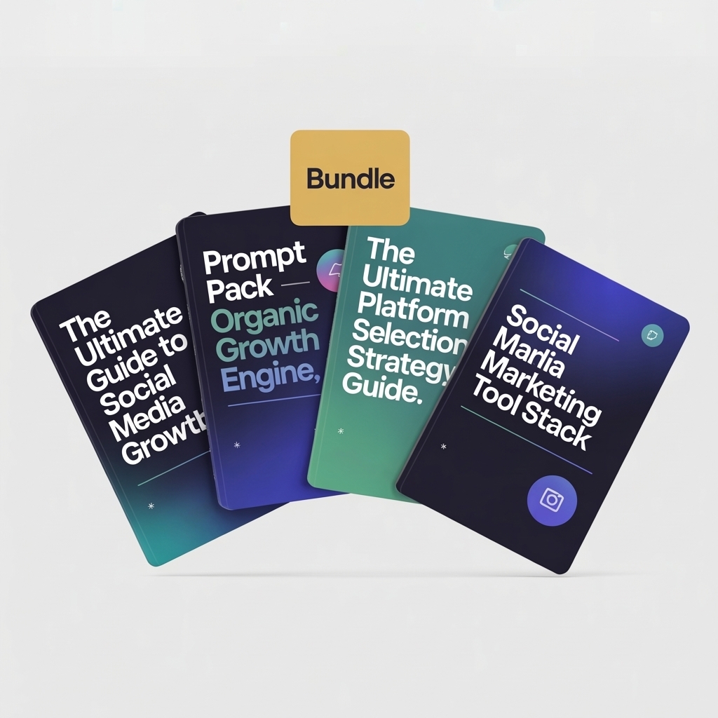 The Ultimate Guide to Organic Social Media Growth (BUNDLE) 