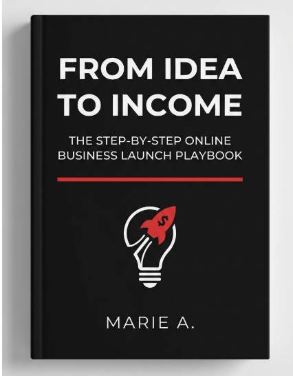 From Idea to Income The Step-by-Step Online Business Launch Playbook
