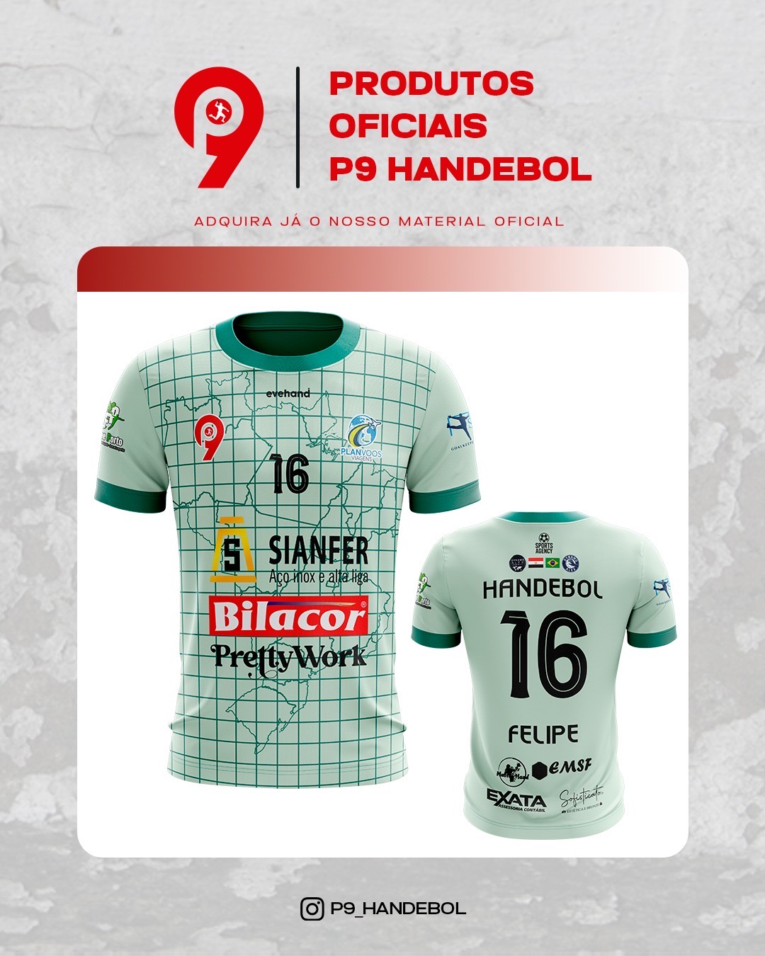 Camisa de jogo verde _ P9