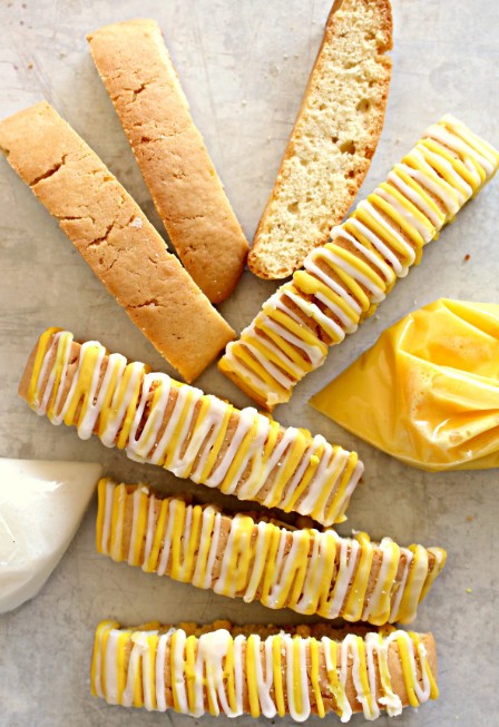 Lemon Iced Biscotti