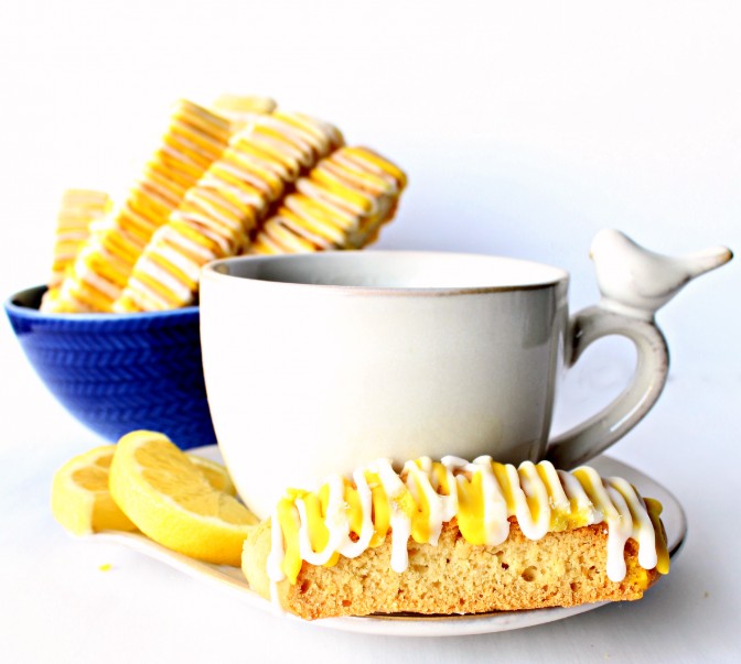 Lemon Iced Biscotti