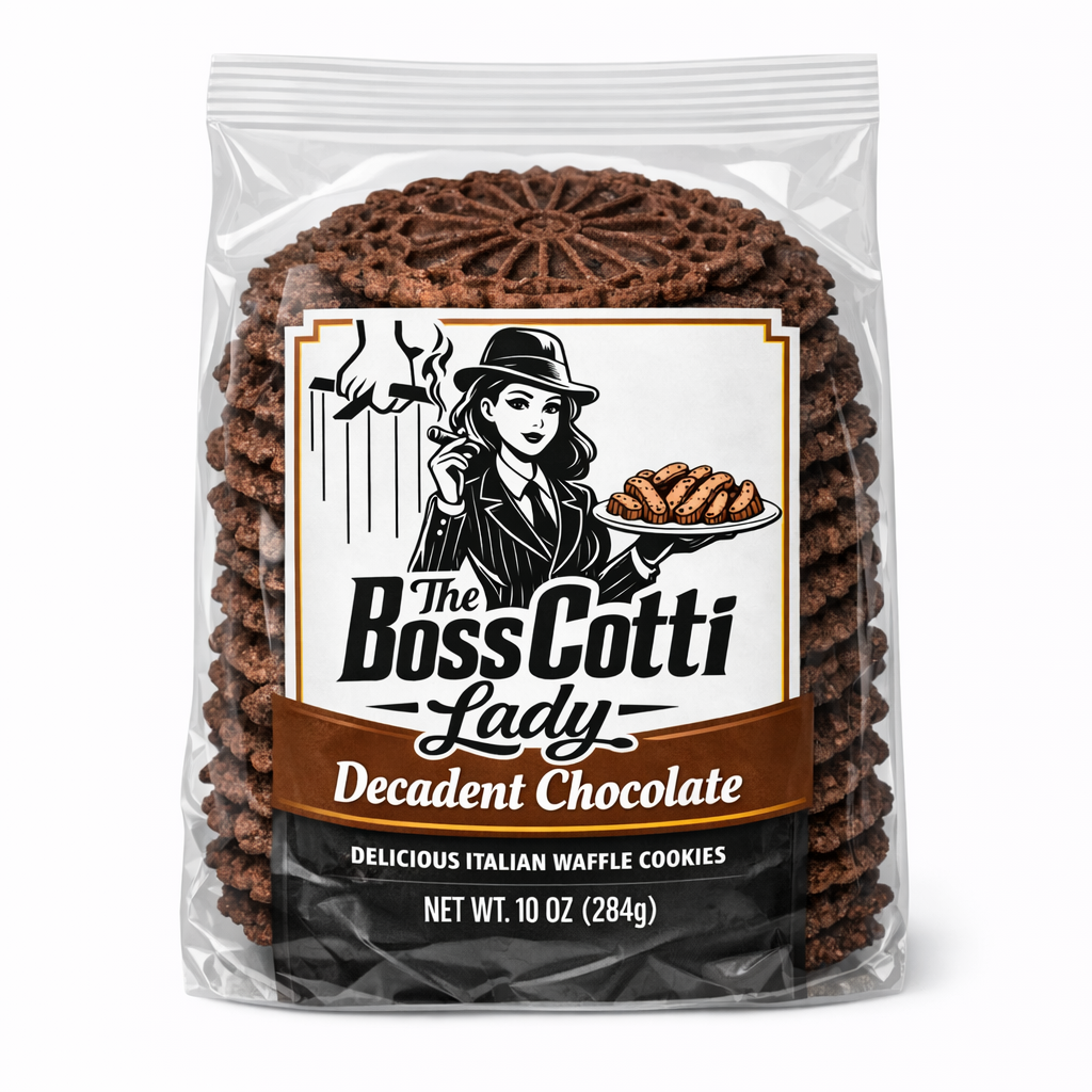 Decadent Chocolate Pizzelle