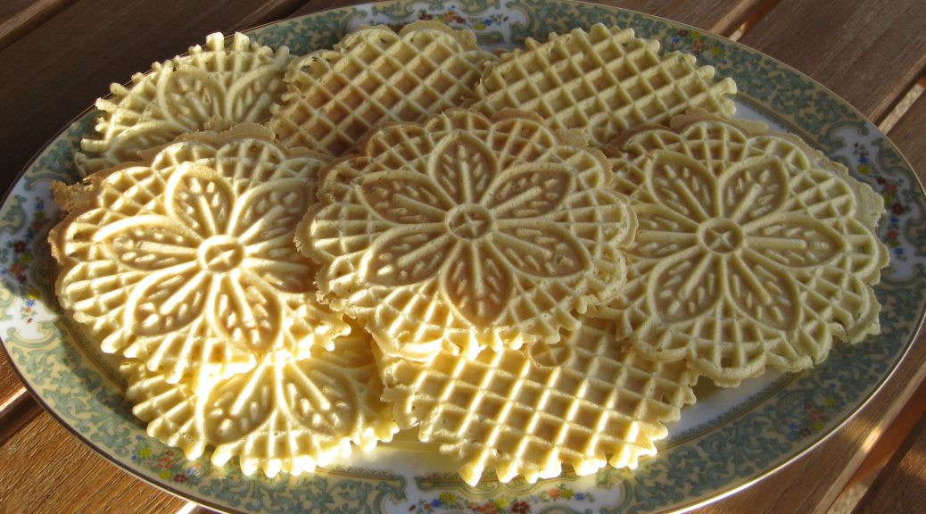 Vanilla Pizzelle