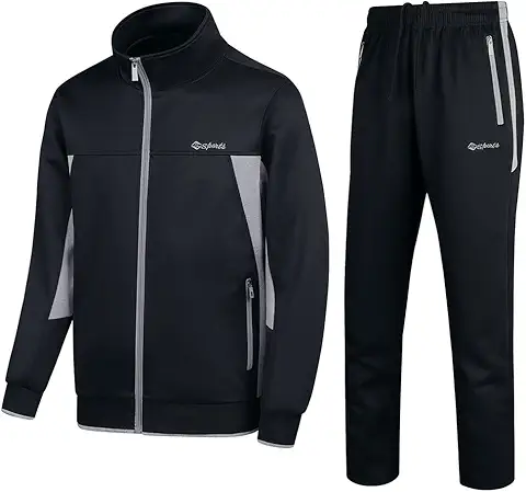Men's Athletic Tracksuit Set