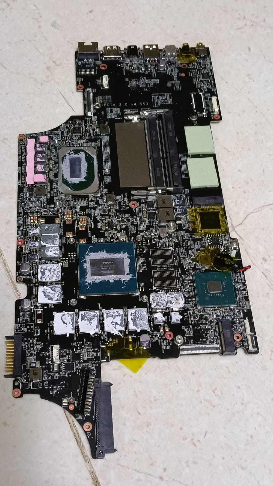 For MSI MS-17E71 MS-17E7 i5 i7 10th Gen GTX1660Ti/V6G Laptop Motherboard