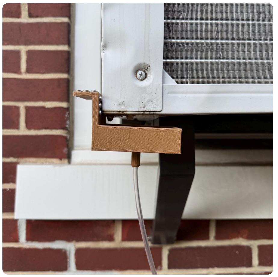 Magnetic Window AC Unit Drain Kit Drip Pan w/ Ten Ft of Clear Tubing