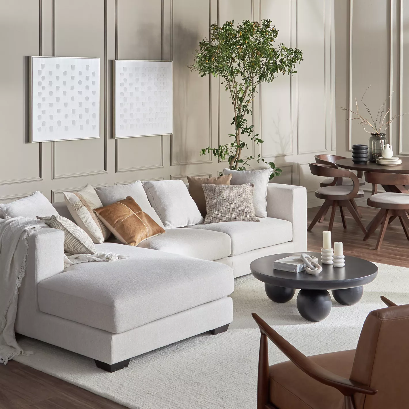 3-Seater Corner Sofa