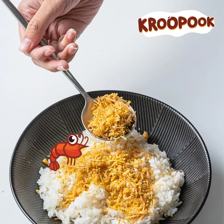 KROOPOOK Kremes Kaki Udang Seaweed Flavour (Furikake)