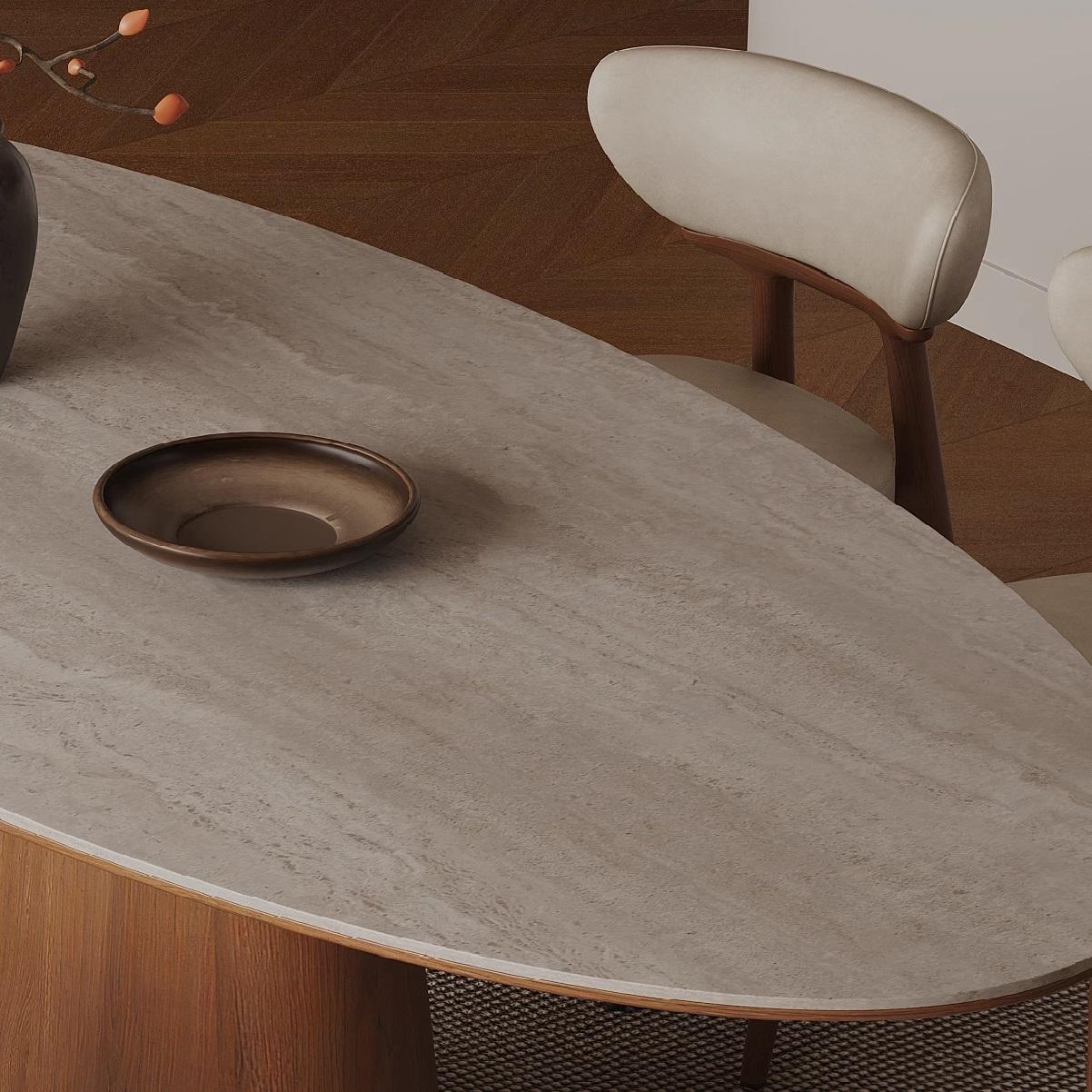 Set da pranzo moderno in legno