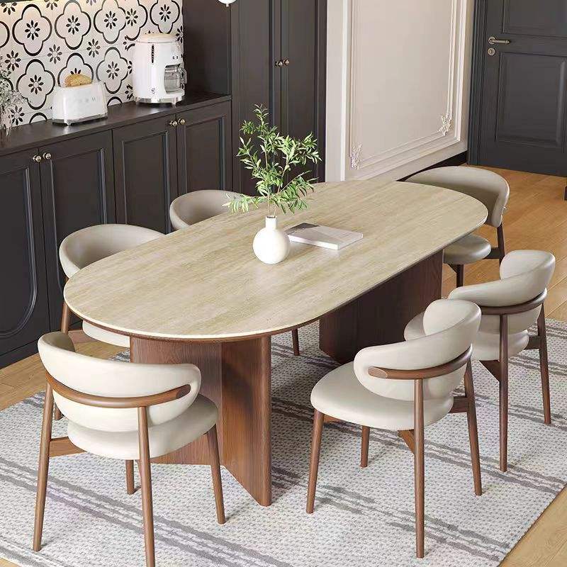 Set da pranzo moderno in legno